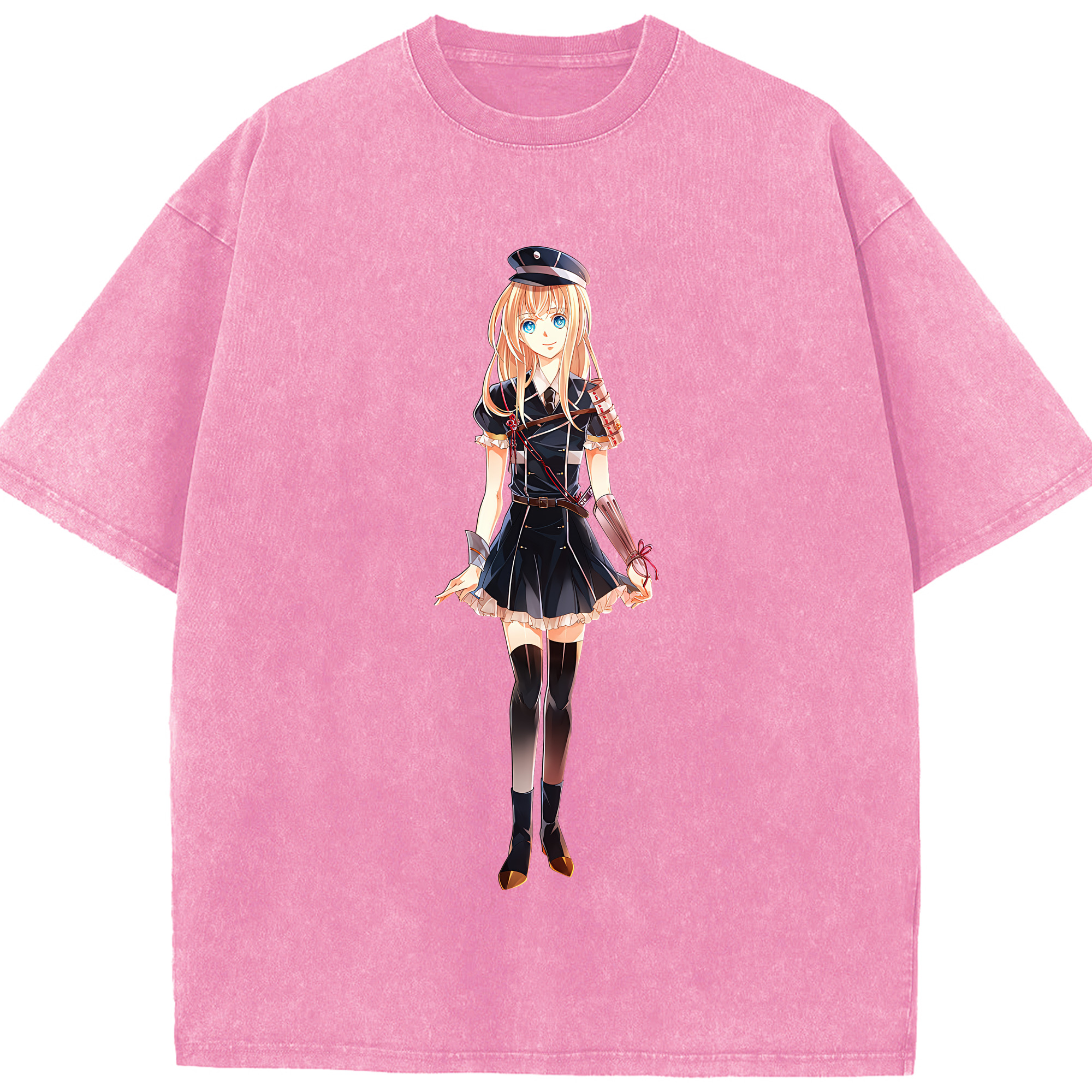 （画像用） 刀剣乱舞 Touken Ranbu 綿100% ヴィンテージ風 半袖Tシャツ（フロントプリント）
